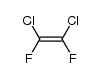 cis-1,2-dichloro-1,2-difluoroethylene Structure