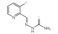 Hydrazinecarbothioamide,2-[(3-fluoro-2-pyridinyl)methylene]- Structure