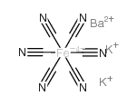 barium potassium ferrocyanide structure