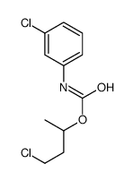 4-chlorobutan-2-yl N-(3-chlorophenyl)carbamate Structure
