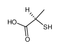 (R)-thiolactic acid Structure