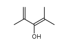2,4-dimethyl-penta-1,3-dien-3-ol Structure