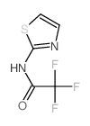 Acetamide,2,2,2-trifluoro-N-2-thiazolyl-结构式