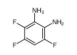 3,4,6-trifluorobenzene-1,2-diamine Structure