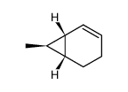 exo-7-Methylbicyclo(4.1.0)hept-2-ene Structure