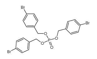 phosphoric acid tris-(4-bromo-benzyl ester)结构式