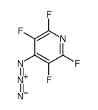 4-azido-2,3,5,6-tetrafluoropyridine结构式