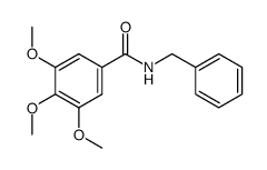 N-benzyl-3,4,5-trimethoxybenzamide Structure