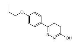 3-(4-propoxyphenyl)-4,5-dihydro-1H-pyridazin-6-one Structure