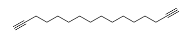 hexadeca-1,15-diyne结构式