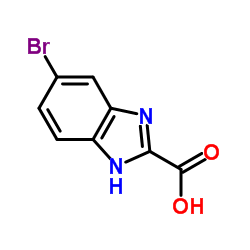 6-Bromo-1H-benzimidazole-2-carboxylic acid structure