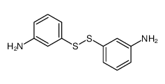 bis(3-aminophenyl)-disulfide Structure