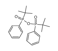 tert-butylphenylphosphinic acid anhydride Structure