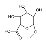 methyl β-D-glucuronoside结构式