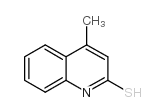 4-甲基喹啉-2-硫醇结构式