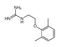 2-[2-(2,6-Dimethylphenoxy)ethyl]guanidine结构式
