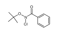 N-(tert-butoxy)-N-chlorobenzamide结构式