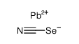 lead(II) selenocyanate Structure