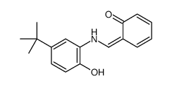 (6E)-6-[(5-tert-butyl-2-hydroxyanilino)methylidene]cyclohexa-2,4-dien-1-one结构式