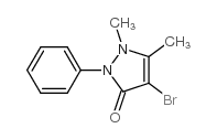 4-溴化安替比林结构式