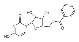 [(2R,3S,4R,5R)-5-(2,4-dioxopyrimidin-1-yl)-3,4-dihydroxyoxolan-2-yl]methyl benzoate Structure