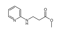甲基3-(吡啶-2-基氨基)丙酸酯结构式