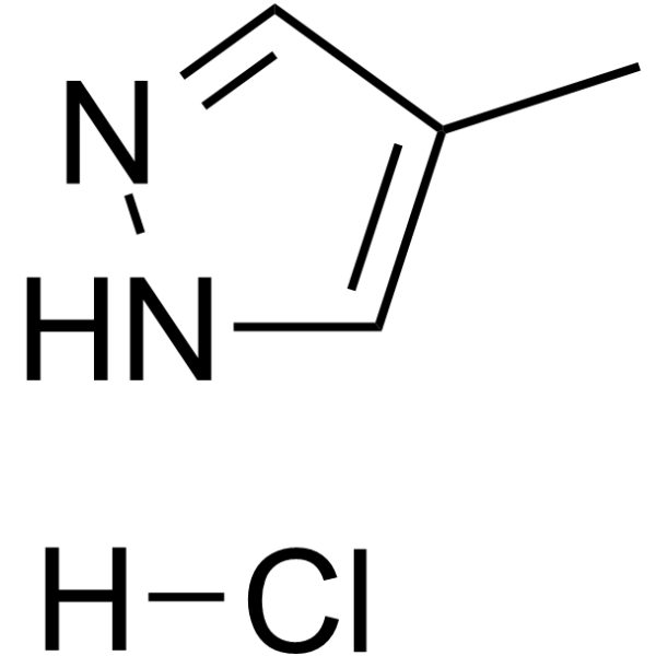 4-甲基吡唑盐酸盐结构式