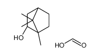 formic acid,(1S,3R,4S)-4,7,7-trimethylbicyclo[2.2.1]heptan-3-ol结构式