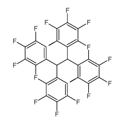1,1,2,2-Tetrakis(pentafluorophenyl)ethane结构式