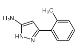 3-氨基-5-(2-甲基苯基)吡唑结构式