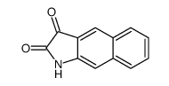 1H-benzo[f]indole-2,3-dione结构式
