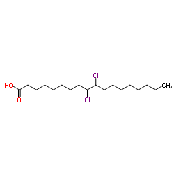 9,10-二氯硬脂酸结构式