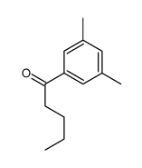 1-(3,5-dimethylphenyl)pentan-1-one结构式