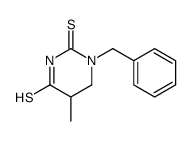 1-benzyl-5-methyl-1,3-diazinane-2,4-dithione Structure