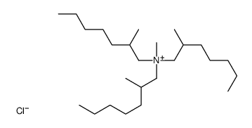 methyl-tris(2-methylheptyl)azanium,chloride结构式