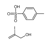 2-iodoprop-2-en-1-ol,4-methylbenzenesulfonic acid Structure