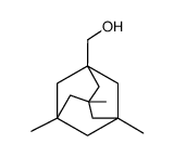 1-hydroxymethyl-3,5,7-trimethyladamantane结构式
