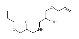 1-(烯丙氧基)-3-{[3-(烯丙氧基)-2-羟基丙基]氨基}丙烷-2-醇结构式
