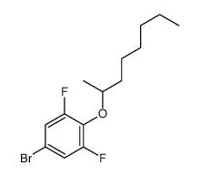 5-bromo-1,3-difluoro-2-octan-2-yloxybenzene Structure