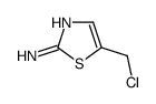 5-(chloromethyl)-1,3-thiazol-2-amine Structure