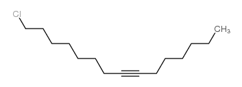 15-chloro-7-pentadecyne结构式