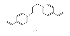 4-ethenyl-1-[3-(4-ethenyl-1-piperidyl)propyl]-2H-pyridine结构式
