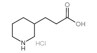 3-(3-吡啶)丙酸盐酸盐结构式