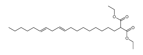 1,1-Dicarbethoxynonadeca-10,13-dien结构式
