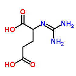 (S)-(-)-2-胍基戊二酸结构式