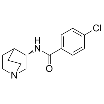 PNU-282987 S enantiomer free base Structure