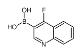 (4-fluoroquinolin-3-yl)boronic acid Structure