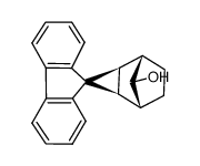 exo-3,3-Fluorenylidenetricyclo[3.2.1.02,4]octan-anti-8-ol结构式