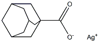 Tricyclo[3.3.1.13,7]decane-1-carboxylic acid silver(I) salt结构式
