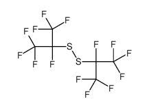 1,1,1,2,3,3,3-heptafluoro-2-(1,1,1,2,3,3,3-heptafluoropropan-2-yldisulfanyl)propane Structure